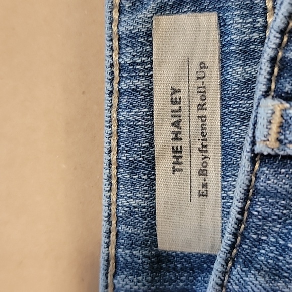 AG Adriano Goldschmied Size 28 The Hailey Ex Boyfriend Roll Up Shorts, GUC - Picture 9 of 11